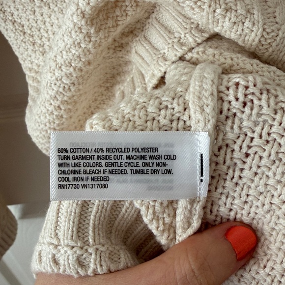 Wild Fable Heritage crewneck cable cardigan - Picture 6 of 8